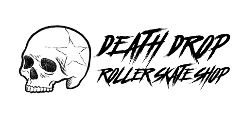 Death Drop Roller Skate Shop Logo