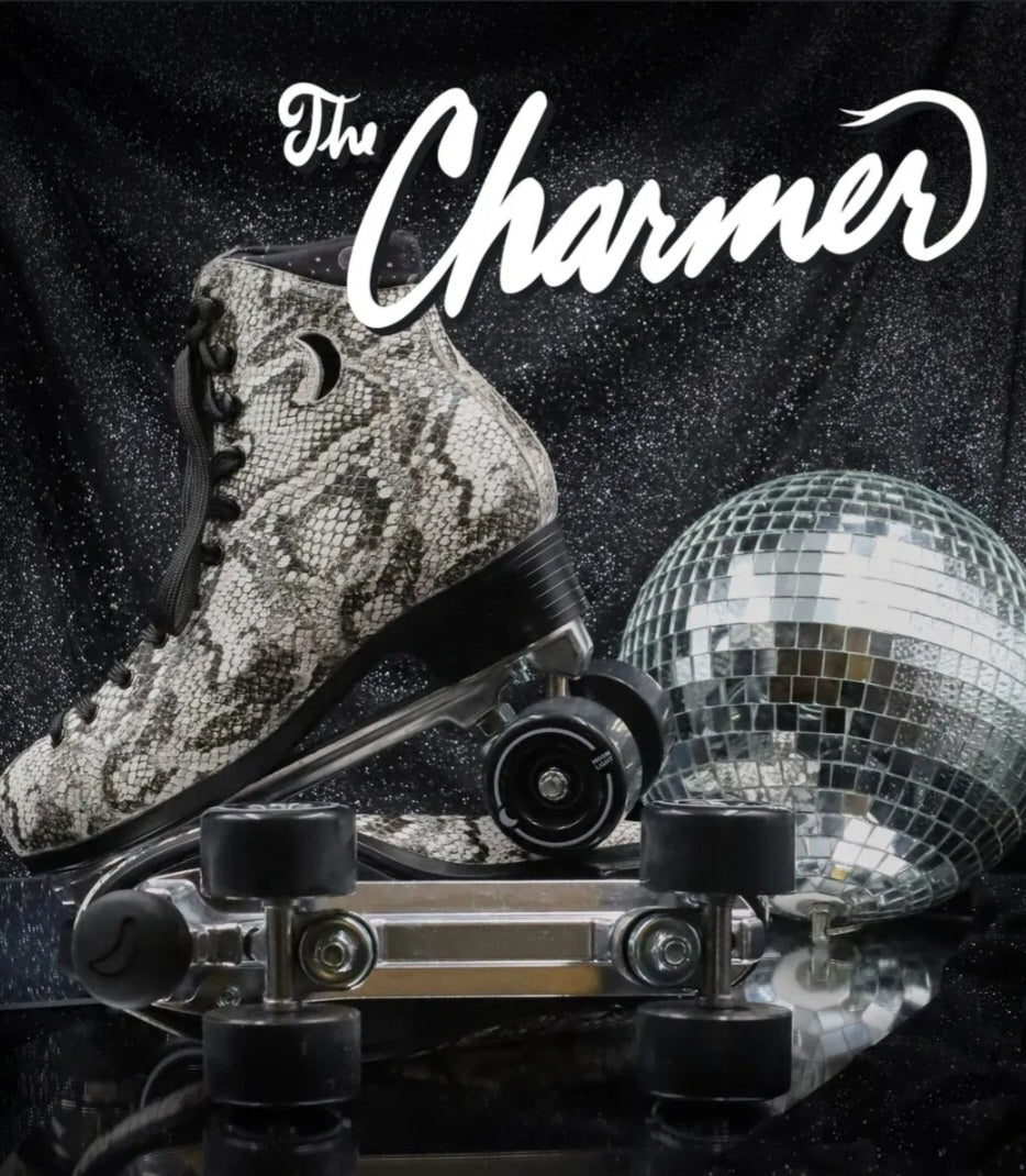 Moon Boot Moonlight Roller Skates‎ Charmer Snake Skin Men\'s 12 Women\'s 14 EU47 Moon Boot Moonlight Roller Charmer/Snakeskin Skates US 5  main image 3
