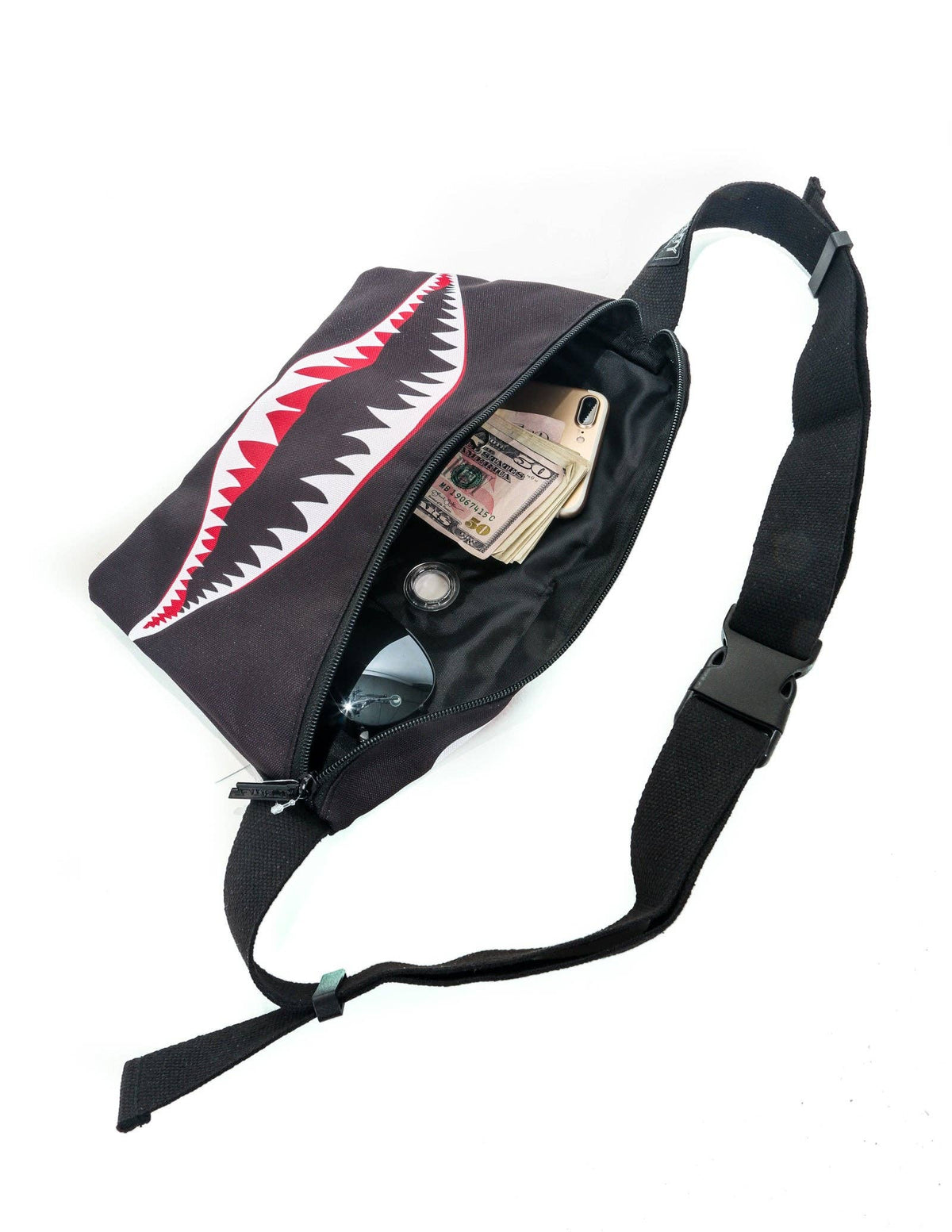 81435: Fanny Pack | Plus Size | Flying Tiger Black