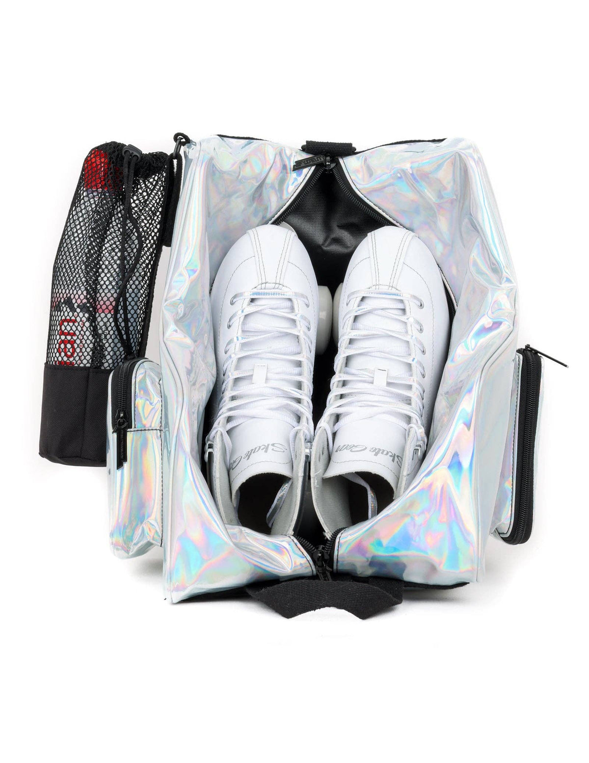 98151: Freewheelin' Roller Skate Bag Pack | Laser Silver