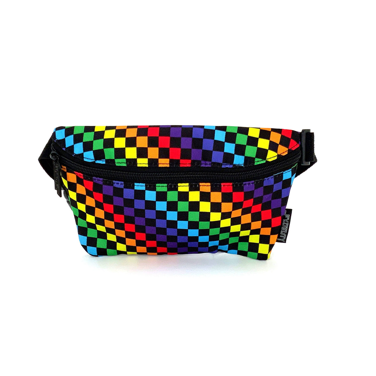 82880: Fanny Pack | Ultra Slim| Recycled RPET | NDY Rainbow Black