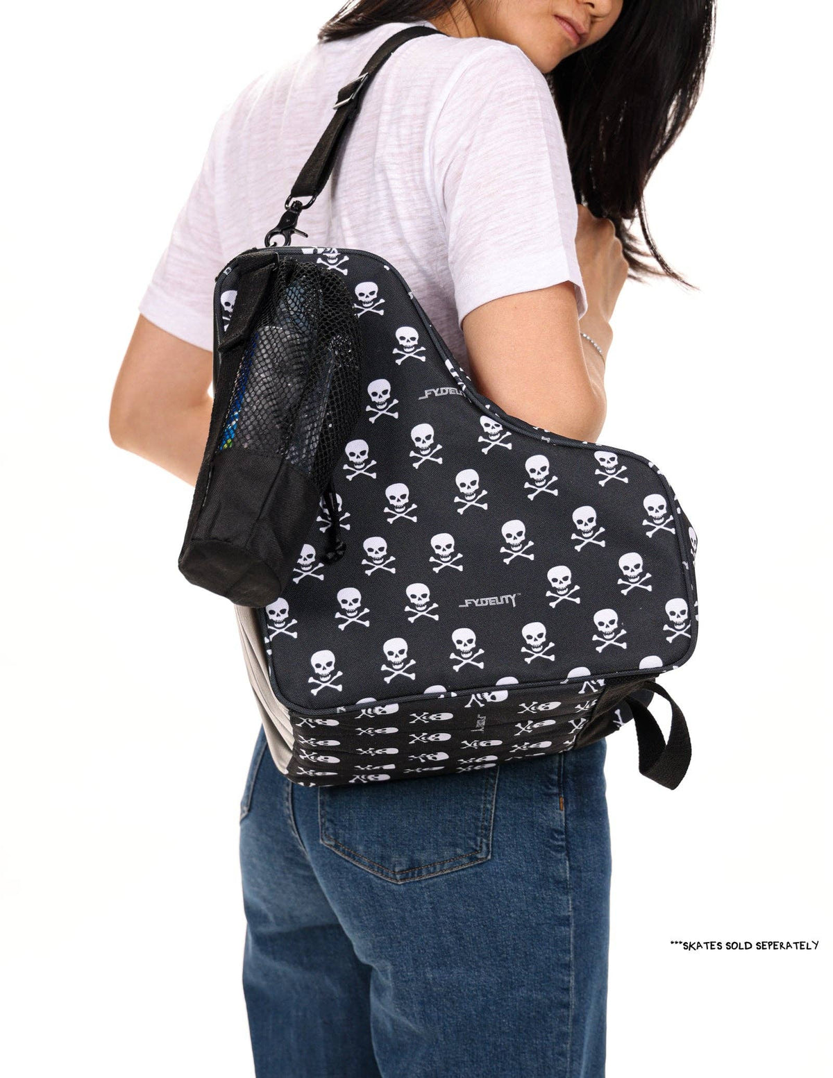98206: High Roller Skate Bag | Danger Danger Skull