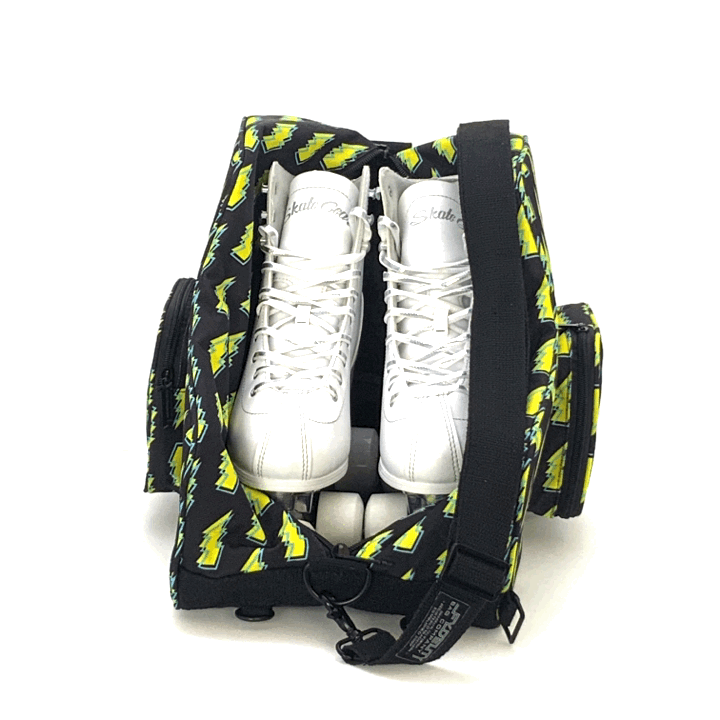 98105: Freewheelin' Roller Skate Bag Pack | Bowie Bolts