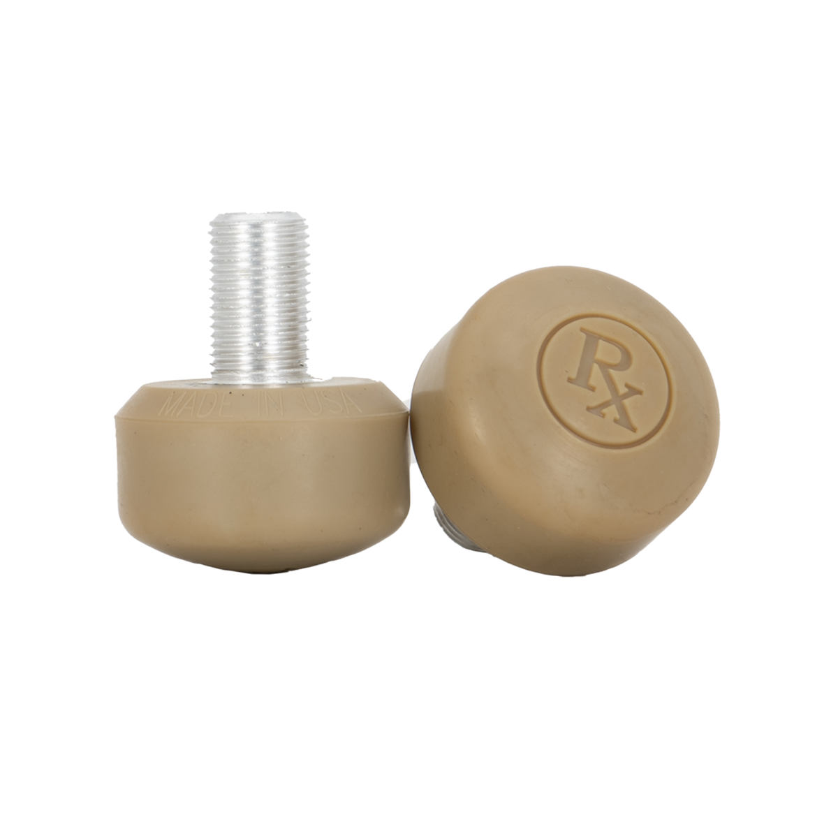 Sure Grip RX Toe Stops Tan Death Drop Roller Skate Shop