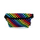 82880: Fanny Pack | Ultra Slim| Recycled RPET | NDY Rainbow Black