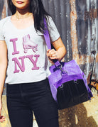 98134: Freewheelin' Roller Skate Bag Pack | Corduroy Purple