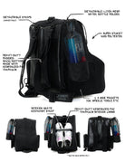 98107: Freewheelin' Roller Skate Bag Pack | Black