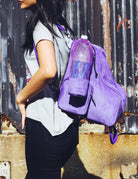 98134: Freewheelin' Roller Skate Bag Pack | Corduroy Purple