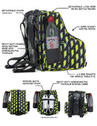 98105: Freewheelin' Roller Skate Bag Pack | Bowie Bolts