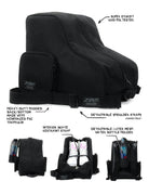 98107: Freewheelin' Roller Skate Bag Pack | Black