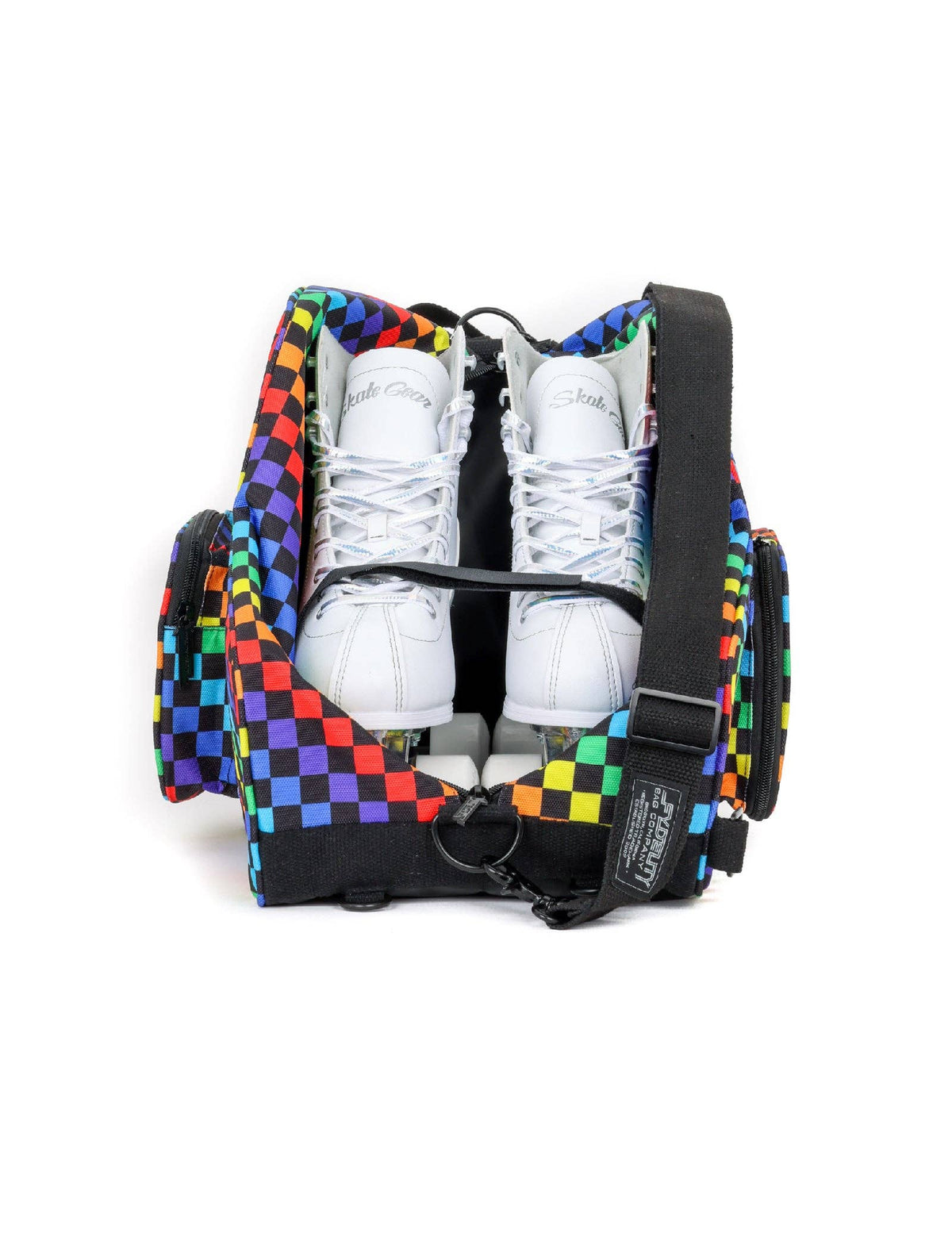 98101: Freewheelin' Roller Skate Bag Pack | INDY Rainbow Black