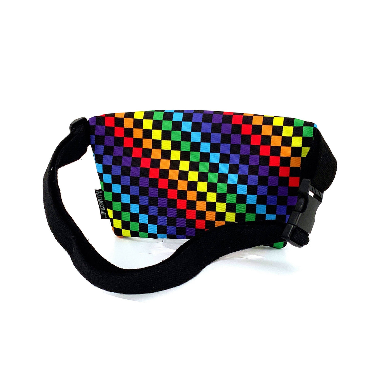 82880: Fanny Pack | Ultra Slim| Recycled RPET | NDY Rainbow Black