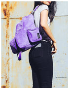 98134: Freewheelin' Roller Skate Bag Pack | Corduroy Purple