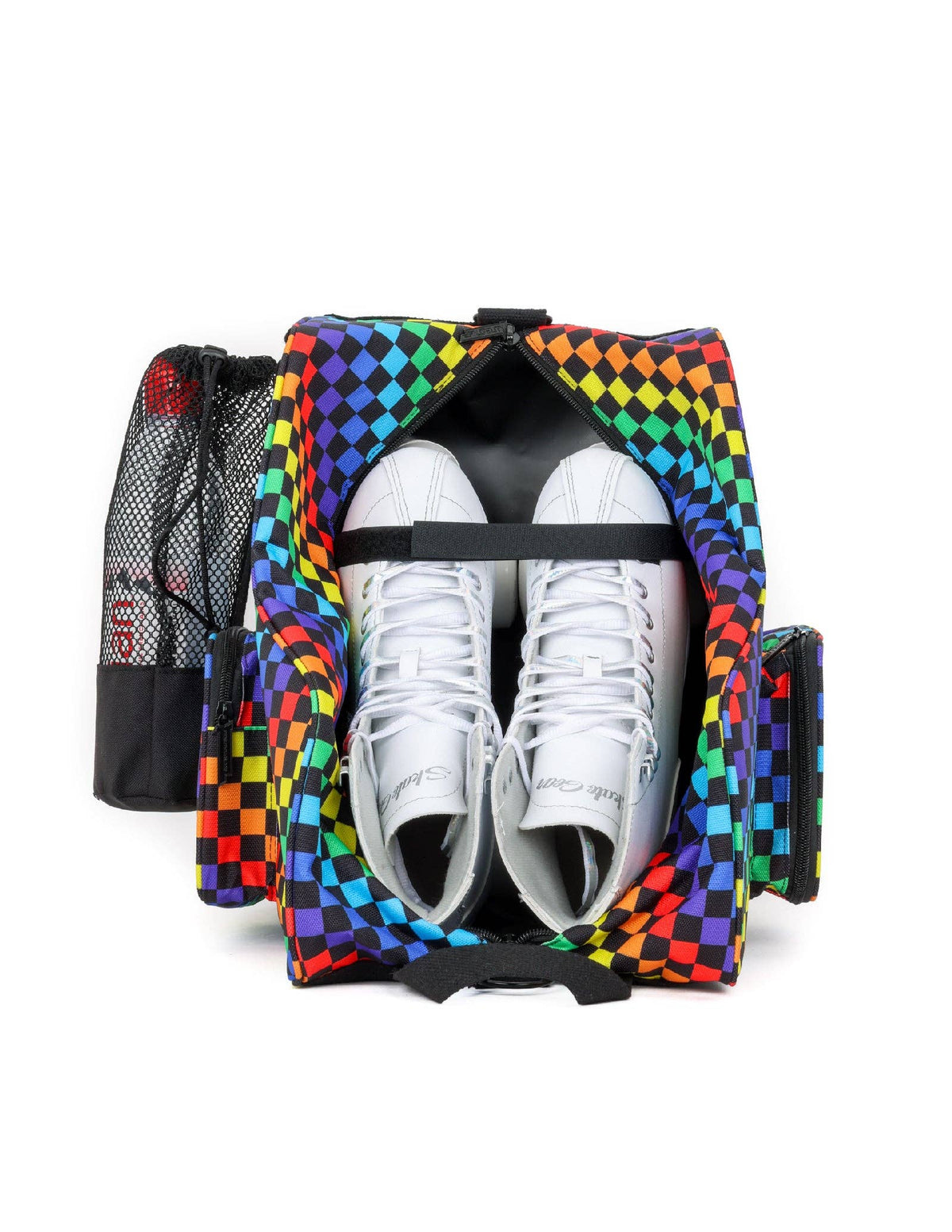 98101: Freewheelin' Roller Skate Bag Pack | INDY Rainbow Black