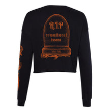 Load image into Gallery viewer, CIB - RIP Commitment Issues Cropped Sweatshirt
