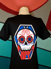 Load image into Gallery viewer, Death Drop Coffin Tee - Blue
