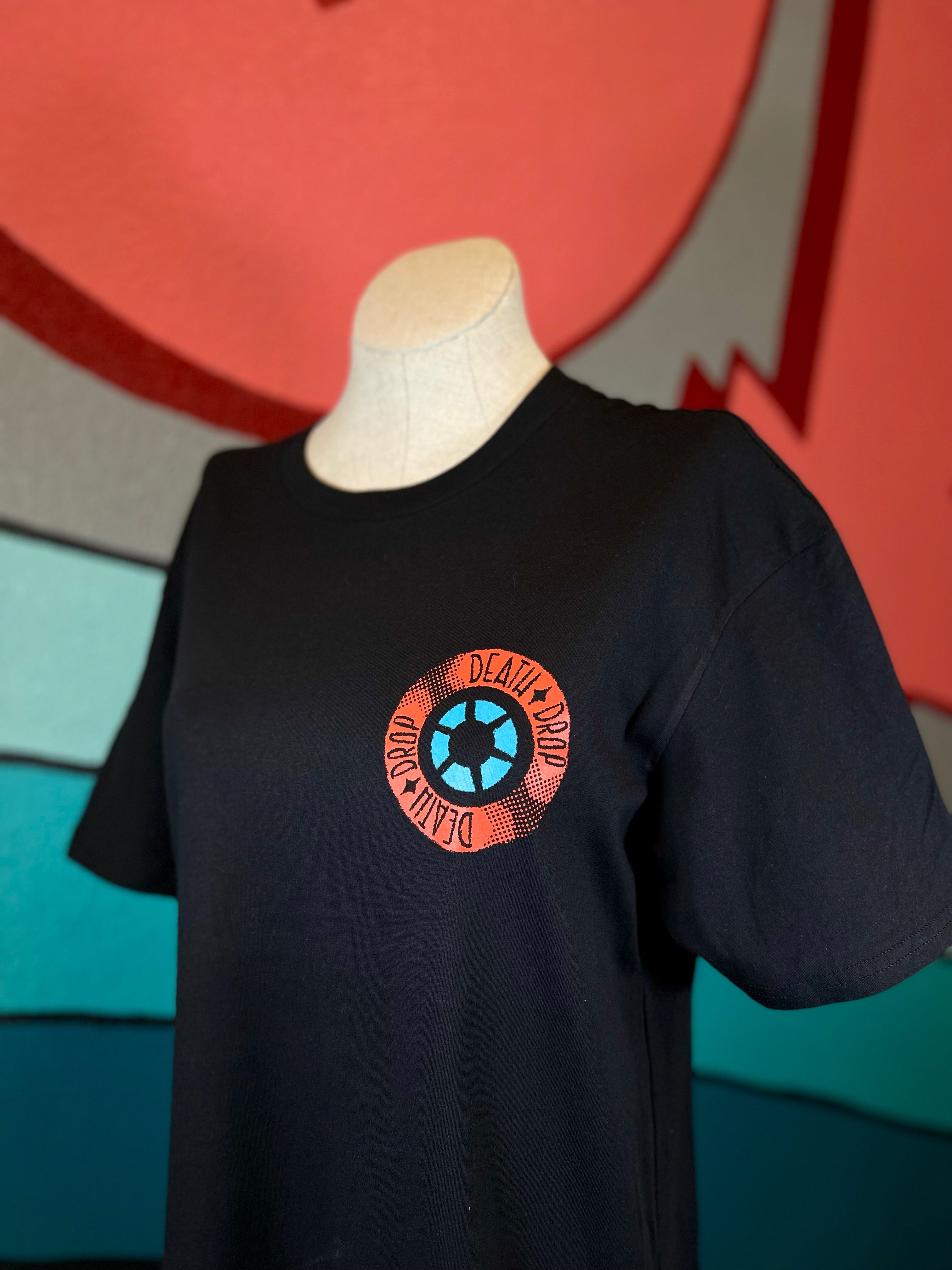 Death Drop Coffin Tee - Teal