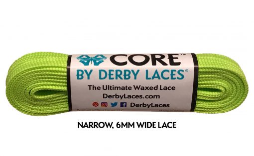 Derby Laces 72 inch - Lime Green