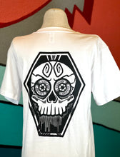 Load image into Gallery viewer, Death Drop Coffin Tee - White
