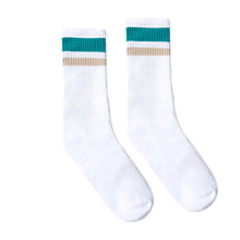 Load image into Gallery viewer, Socco - Sierra Prescot Teal &amp; Oatmeal
