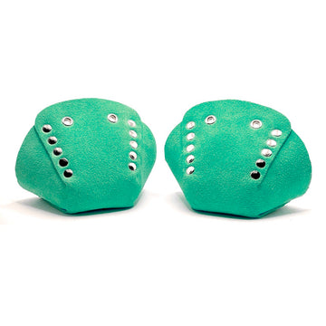 Roller Stuff Suede Toe Guards - Green